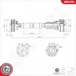 Arbre de transmission ESEN SKV 76SKV034 - Visuel 2