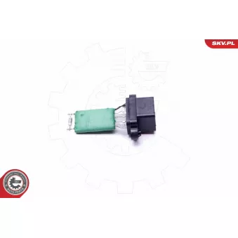 Résistance, pulseur d'air habitacle ESEN SKV 94SKV102