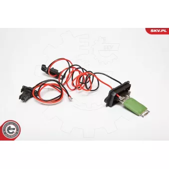 Résistance, pulseur d'air habitacle ESEN SKV 95SKV043