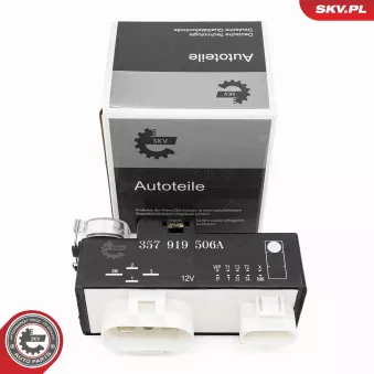 Commande, ventilateur électrique (refroidissement du moteur) ESEN SKV 96SKV345