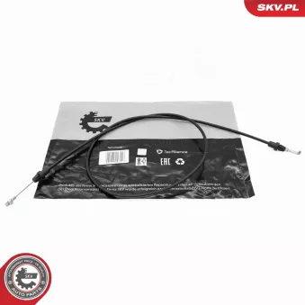 Tirette à câble, déverrouillage porte ESEN SKV 96SKV986