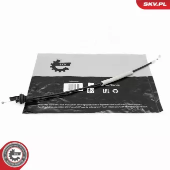 Tirette à câble, déverrouillage porte avant ESEN SKV 96SKV987