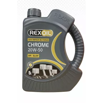 Huile moteur 20W50 - 5L REXOIL R20W50L5