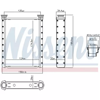 Système de chauffage NISSENS 707413