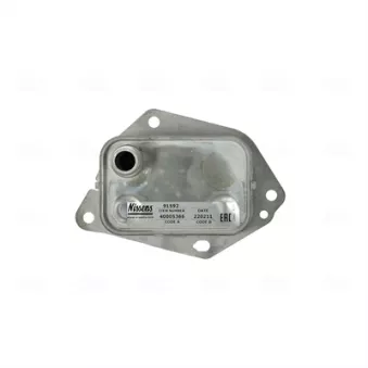 Radiateur d'huile NISSENS 91592