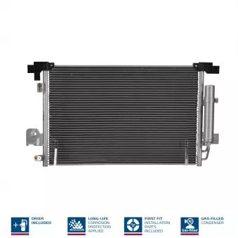 Condenseur, climatisation NISSENS 940029