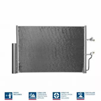 Condenseur, climatisation NISSENS 941263