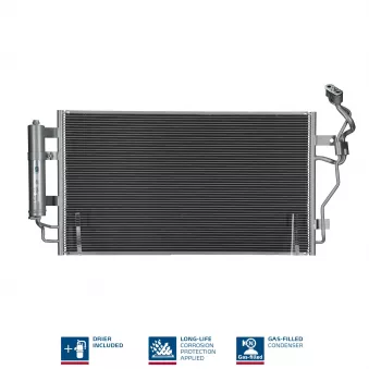 Condenseur, climatisation NISSENS 941299