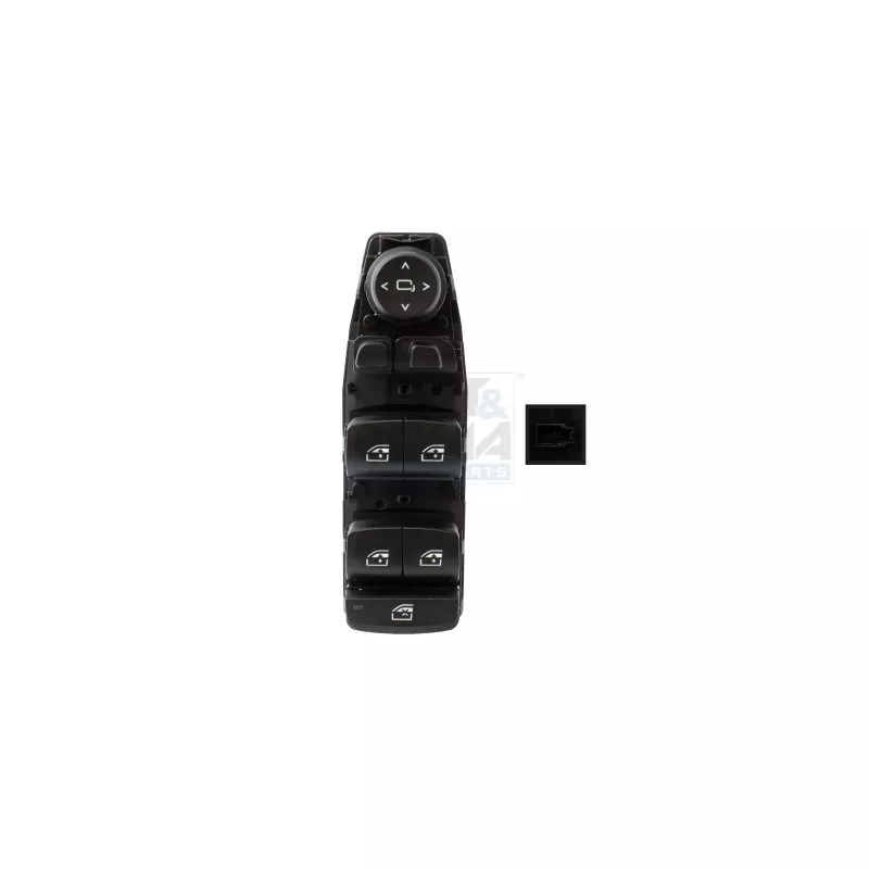 Interrupteur, lève-vitre avant gauche MEAT & DORIA 26615