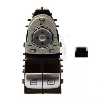 Interrupteur, lève-vitre avant gauche MEAT & DORIA