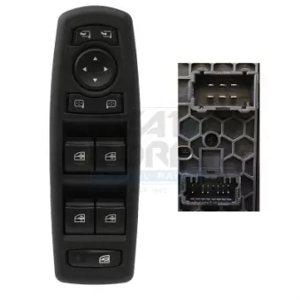 Interrupteur, lève-vitre avant gauche MEAT & DORIA