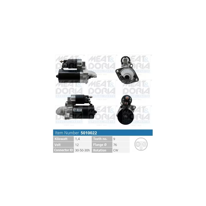 Démarreur MEAT & DORIA 5010022