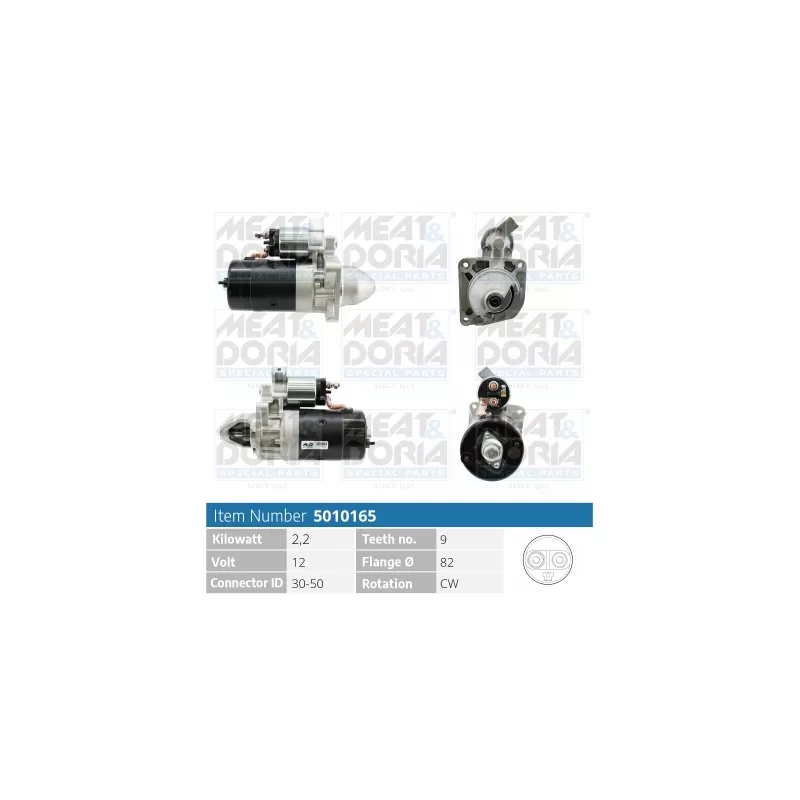 Démarreur MEAT & DORIA 5010165