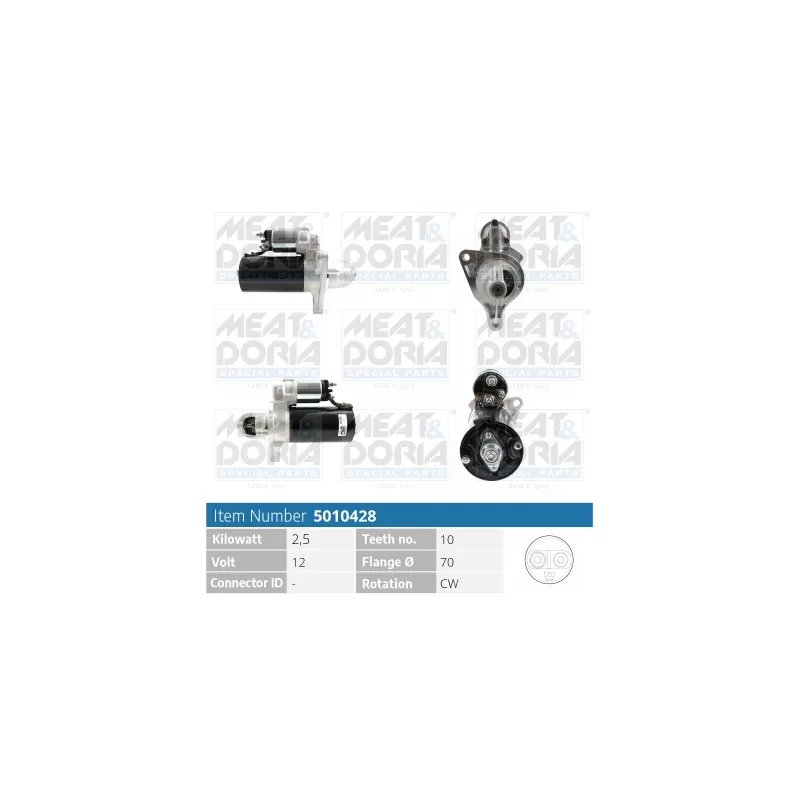 Démarreur MEAT & DORIA 5010428