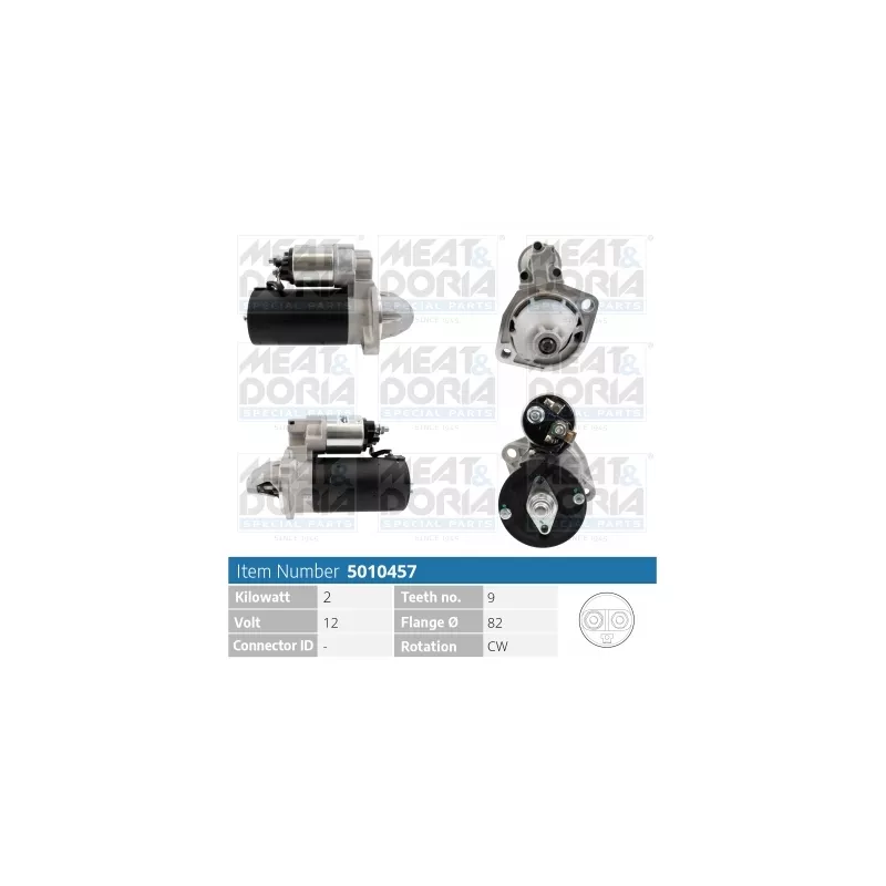 Démarreur MEAT & DORIA 5010457