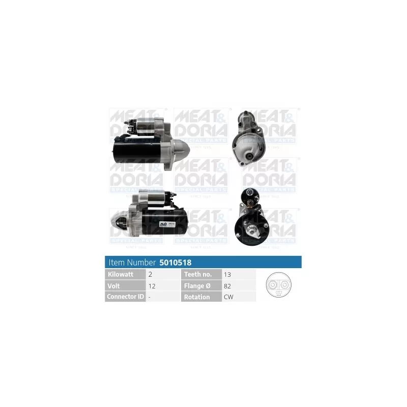 Démarreur MEAT & DORIA 5010518