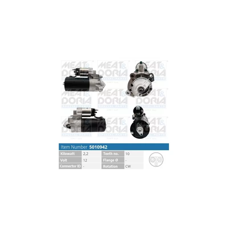 Démarreur MEAT & DORIA 5010942