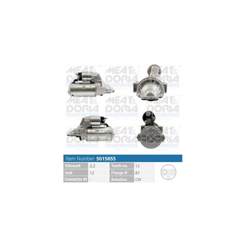 Démarreur MEAT & DORIA 5015855