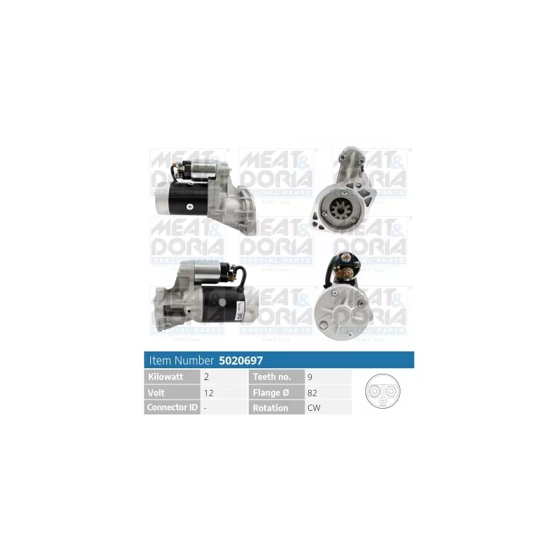 Démarreur MEAT & DORIA 5020697