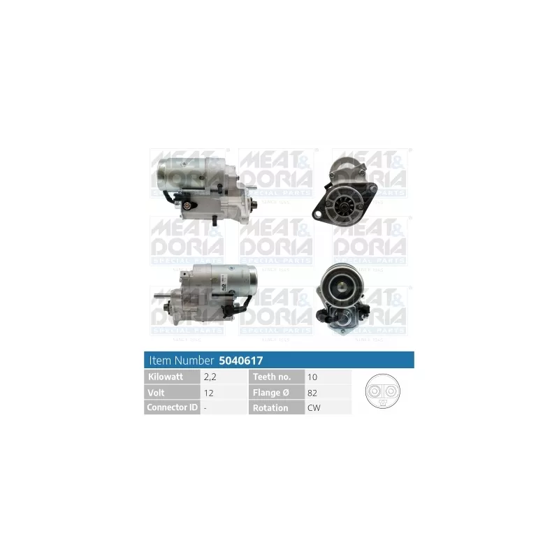 Démarreur MEAT & DORIA 5040617