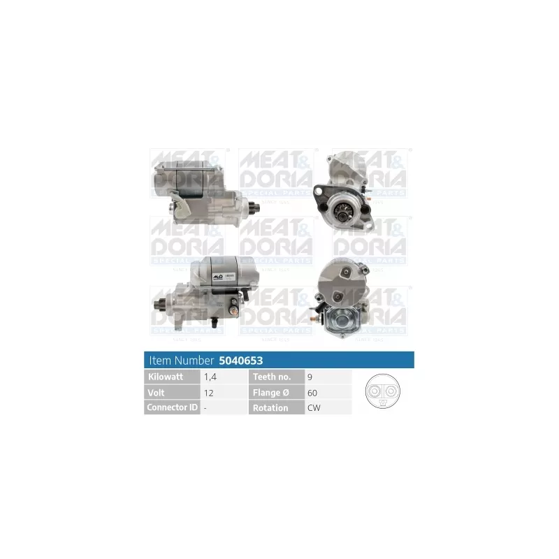 Démarreur MEAT & DORIA 5040653