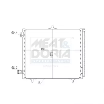 Condenseur, climatisation MEAT & DORIA
