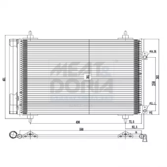 Condenseur, climatisation MEAT & DORIA