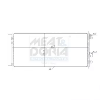 Condenseur, climatisation MEAT & DORIA