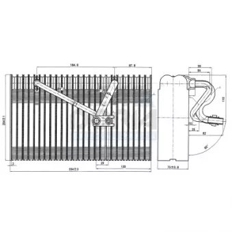 Évaporateur climatisation MEAT & DORIA