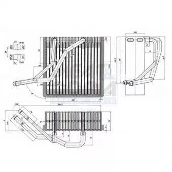 Évaporateur climatisation MEAT & DORIA