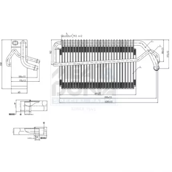 Évaporateur climatisation MEAT & DORIA