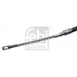 Tirette à câble, frein de stationnement FEBI BILSTEIN 01657 - Visuel 2