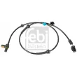 Capteur, vitesse de roue arrière gauche FEBI BILSTEIN 109561 - Visuel 1