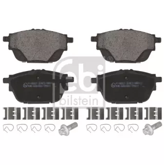 Jeu de 4 plaquettes de frein arrière FEBI BILSTEIN 116242