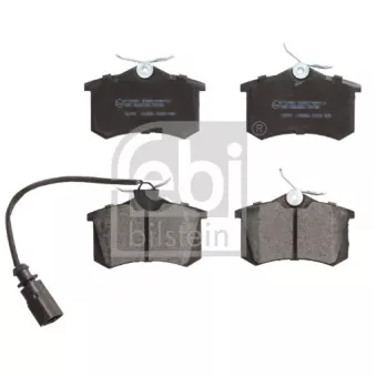 Jeu de 4 plaquettes de frein arrière FEBI BILSTEIN 16394