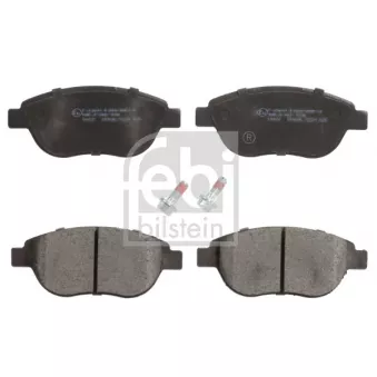 Jeu de 4 plaquettes de frein avant FEBI BILSTEIN 16422