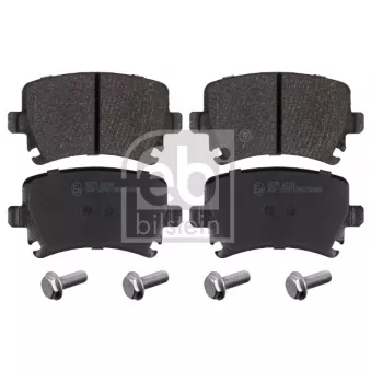 Jeu de 4 plaquettes de frein arrière FEBI BILSTEIN 16540