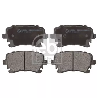 Jeu de 4 plaquettes de frein arrière FEBI BILSTEIN