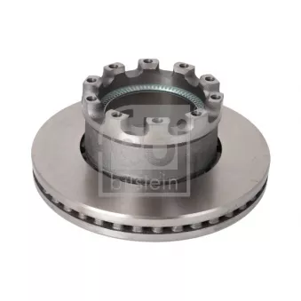 Jeu de 2 disques de frein arrière FEBI BILSTEIN 172998