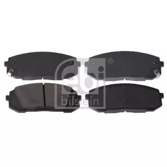 Jeu de 4 plaquettes de frein avant FEBI BILSTEIN 184512