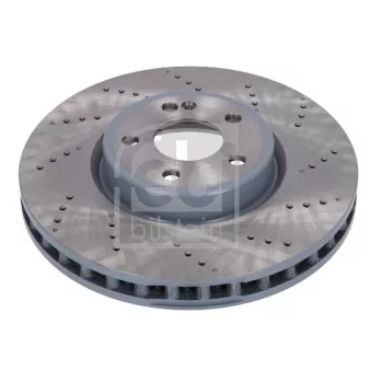 Jeu de 2 disques de frein avant FEBI BILSTEIN 186227