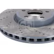 Jeu de 2 disques de frein avant FEBI BILSTEIN 186227 - Visuel 3