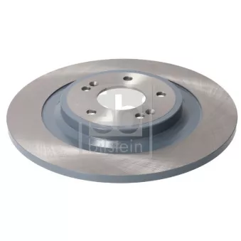 Jeu de 2 disques de frein arrière FEBI BILSTEIN 188777