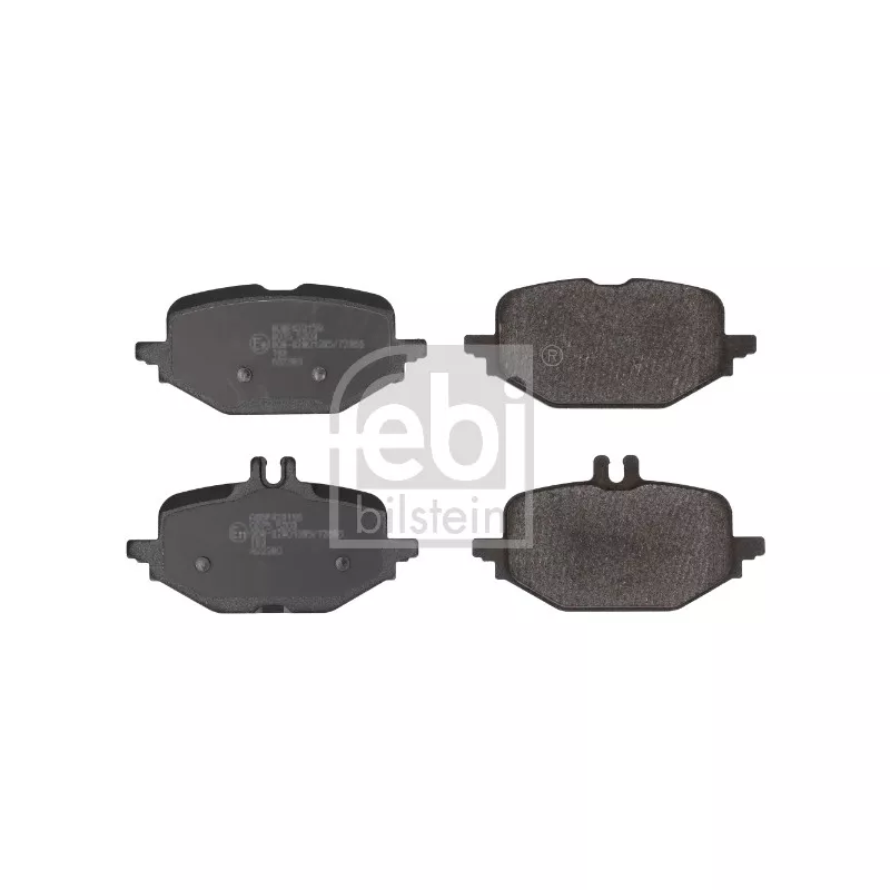 Jeu de 4 plaquettes de frein arrière FEBI BILSTEIN 192657