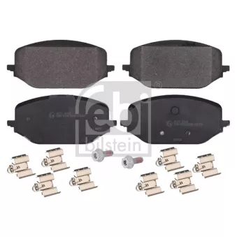 Jeu de 4 plaquettes de frein avant FEBI BILSTEIN