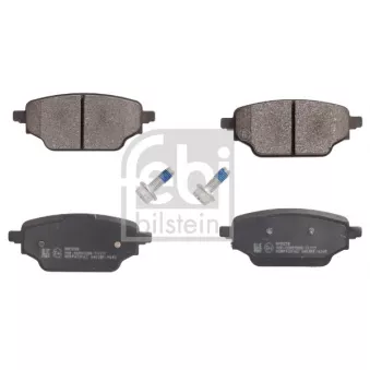 Jeu de 4 plaquettes de frein arrière FEBI BILSTEIN