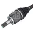 Arbre de transmission avant gauche FEBI BILSTEIN 196051 - Visuel 3