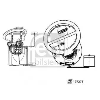 Unité d'injection de carburant FEBI BILSTEIN