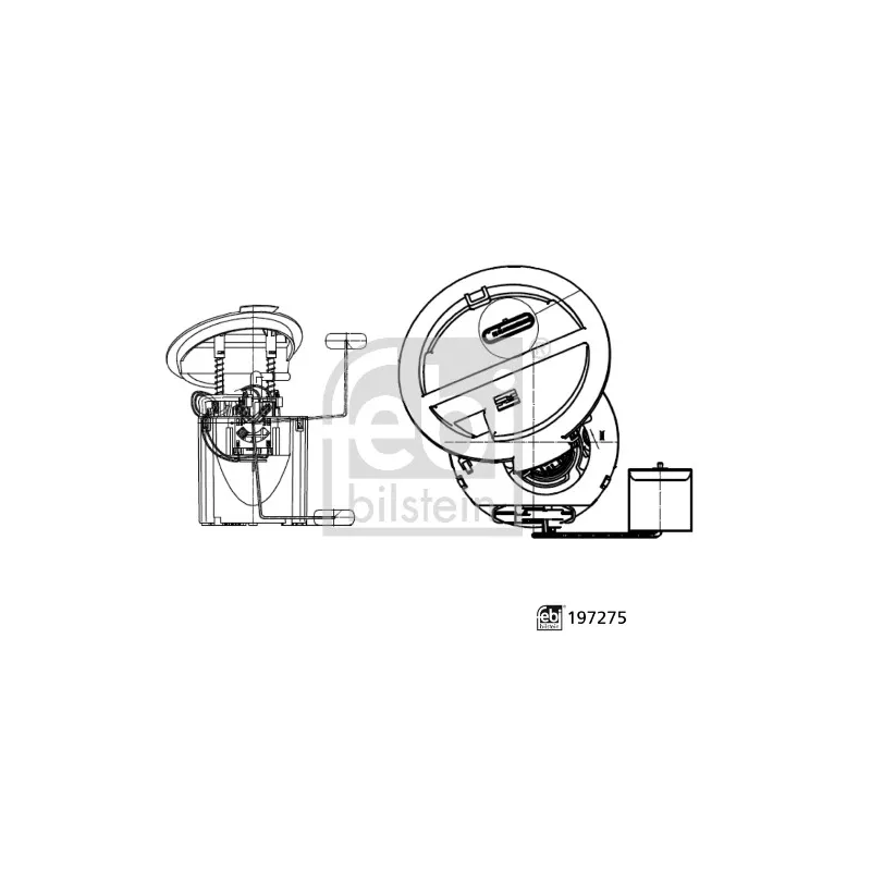 Unité d'injection de carburant FEBI BILSTEIN 197275