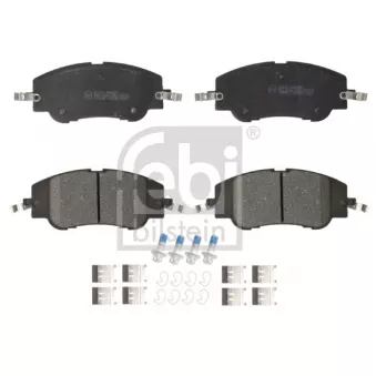 Jeu de 4 plaquettes de frein avant FEBI BILSTEIN 199954